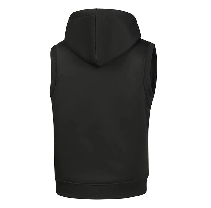 เสื้อกั๊กมีฮู้ดบุขนแกะหนานุ่มคุณภาพสูงสำหรับผู้ชาย ฤดูใบไม้ร่วง ฤดูหนาว