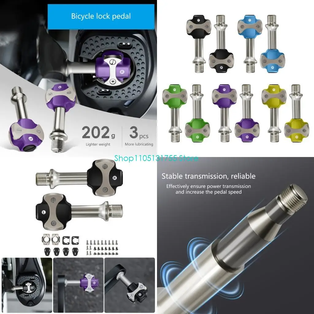 

Легкие алюминиевые сплавы педали без клипов для повышения эффективности велосипедов