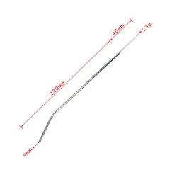 Male  Stretcher Stainless Steel Urethral Sounding Dilater Stretching 4mm