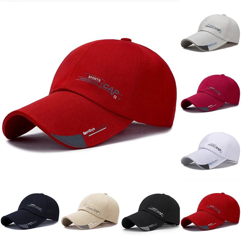 Fashion Men\'s Summer Hat Sport Baseball Caps Outdoor Running  Visor Cap Sunscreen Cotton Mesh snapback Caps For Men women