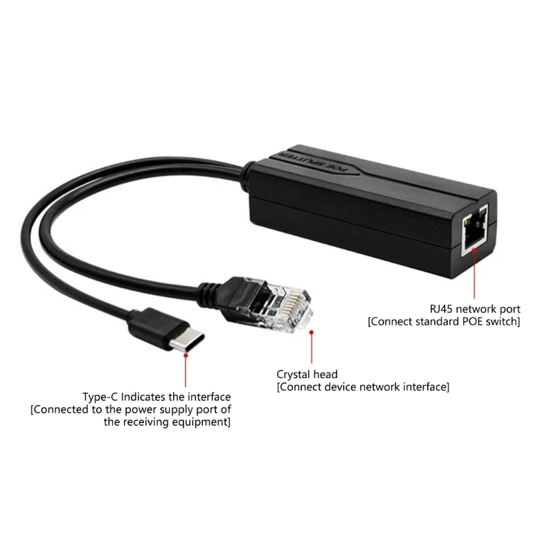 Efisiensi Konversi Energi POE Splitter PoE Separator Untuk Gadget Tegangan Rendah