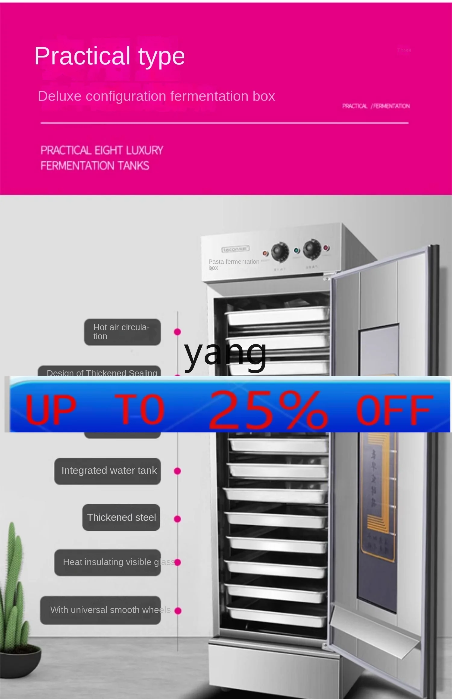 

CX commercial fermentation cabinet, large bread steamed dough fermentation tank