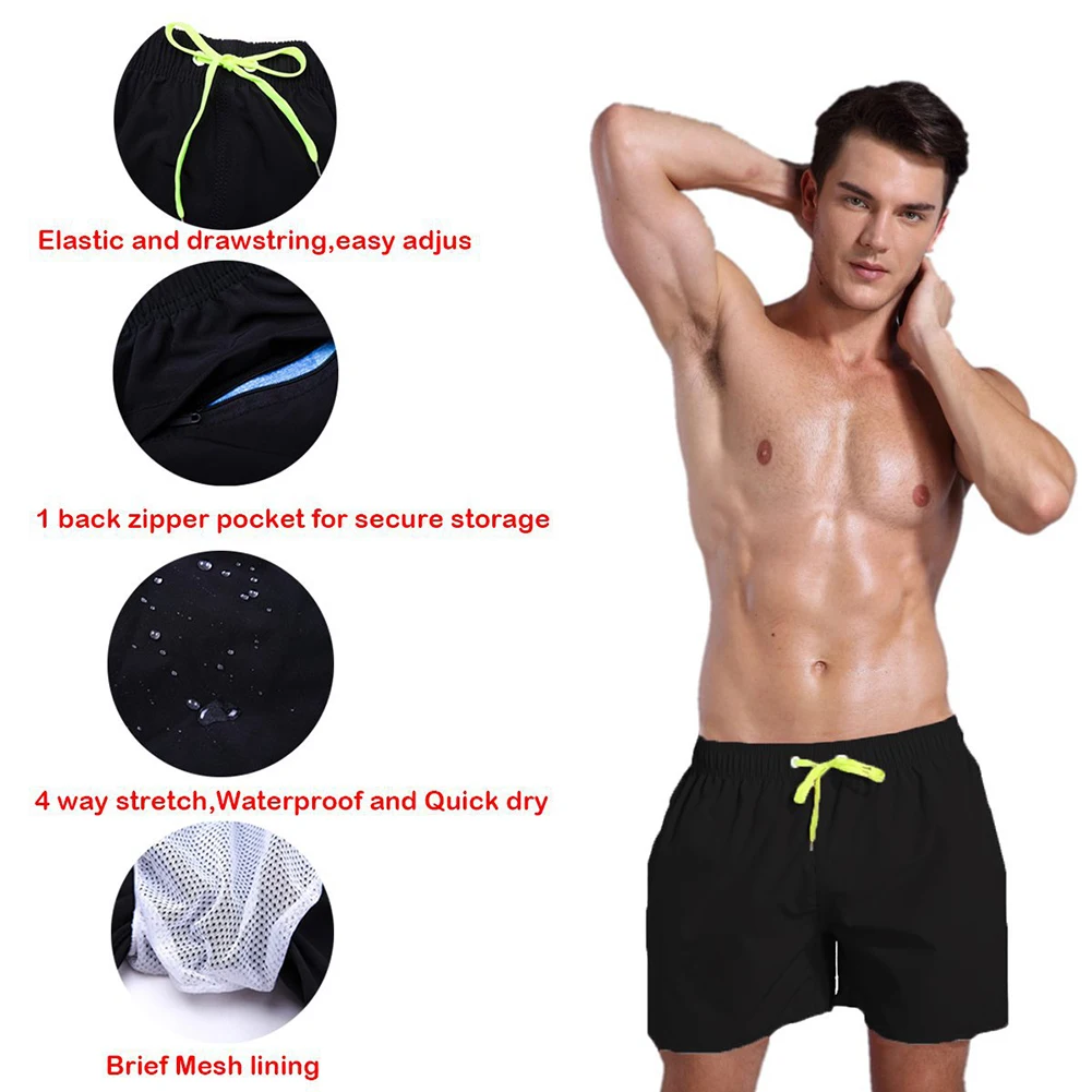 Summer Beach Quick-drying Breathable Men's Swim Trunks Clearance sale Wholesale Drop shipping