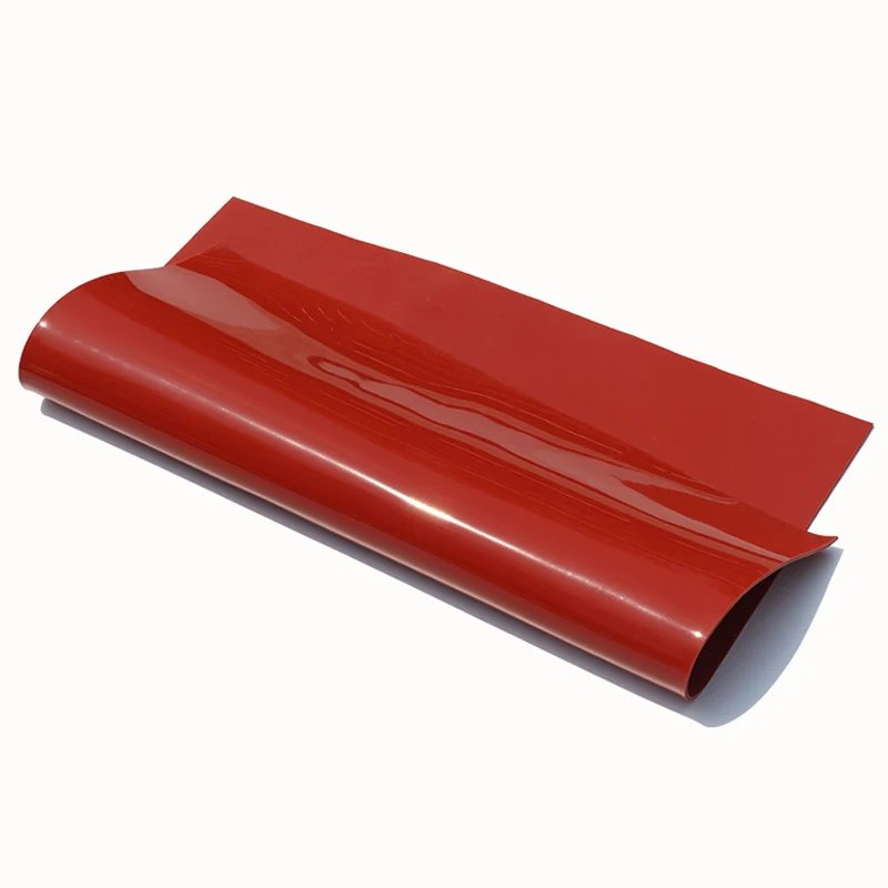 Red Silicone Rubber Sheet High Temp Resistance Food Grade Silica Gel Plate 500x500 500x1000 600x600 500x1500  1000x1000 2000