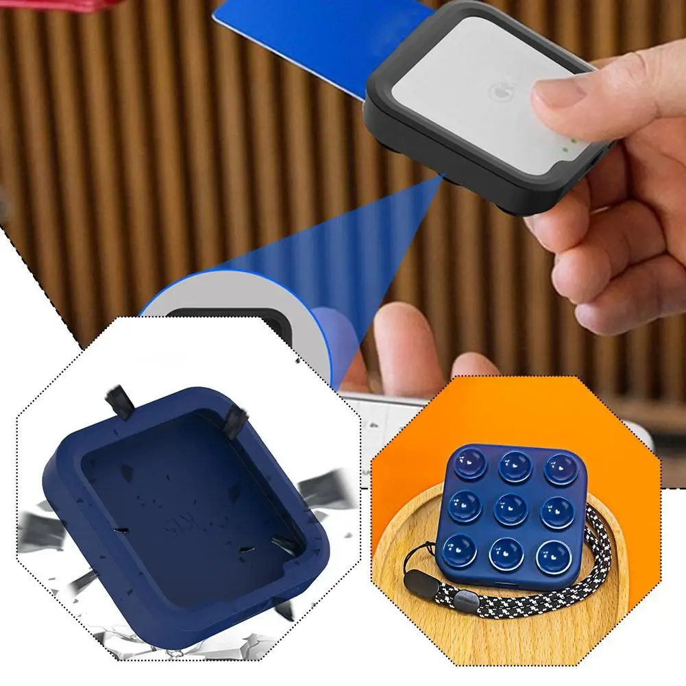 For Square Reader For Contactless And Chip The Second Generation Of Card Reader Suction Cup Protective Cover Accessories B6U3