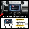 Android 15搭載 Carplay対応 Mazda2 (マツダ2) 2007-2014年式用 マルチメディアステレオ ビデオプレーヤー 4G LTE 5G WIFI 1