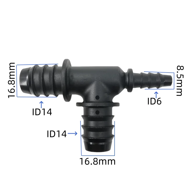 ID6 ID14 Tee Connec…
