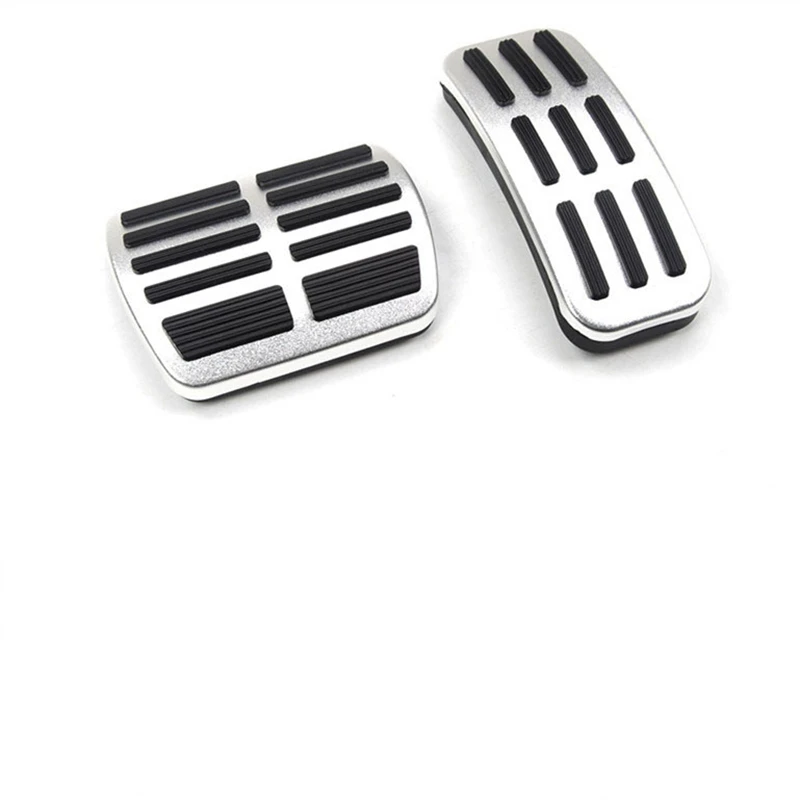 For Renault Zoe Clio Captur Kaptur Duster Twingo No Drill Aluminum Alloy Car Accelerator Gas Brake Pedal Pad Decorative Cover