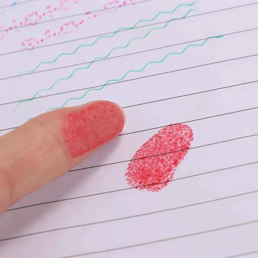 Clear Stamping Mini Fingerprint Ink Pad Quick-drying For Notary Thumbprint Ink Pad Anti-Fake Red Color Signing Inkpad Agreement