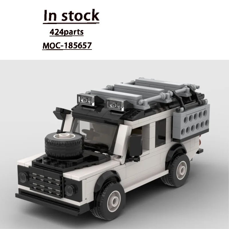 

MOC-185657 Классический новый культовый спортивный автомобиль, модель строительного блока, 424 деталей, игрушка-конструктор на день рождения, подарок для мальчиков и детей
