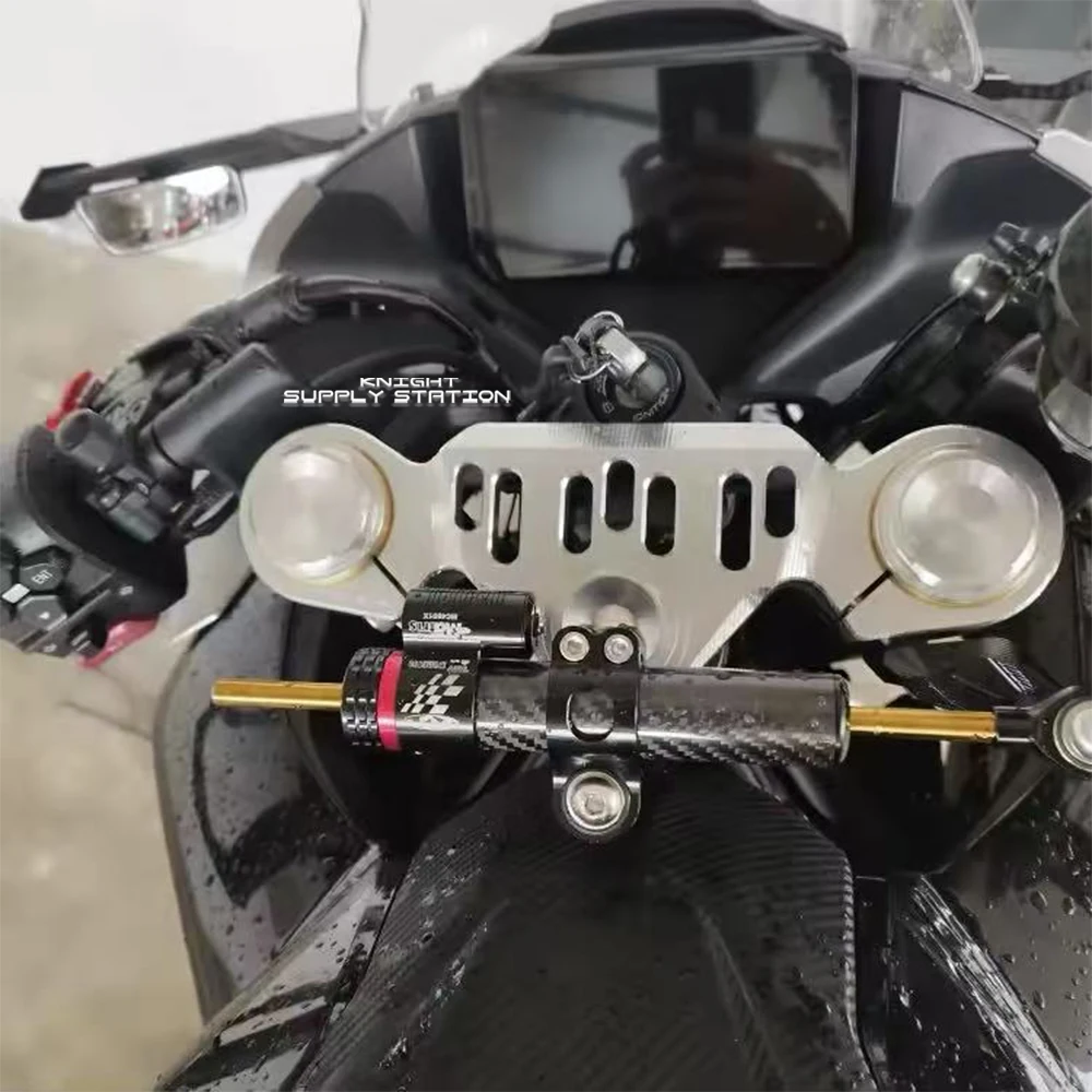 CFMOTO 450SR 450 SR 2021 2022 2023 オートバイアクセサリー調整可能なステアリングダンパースタビライザー取付