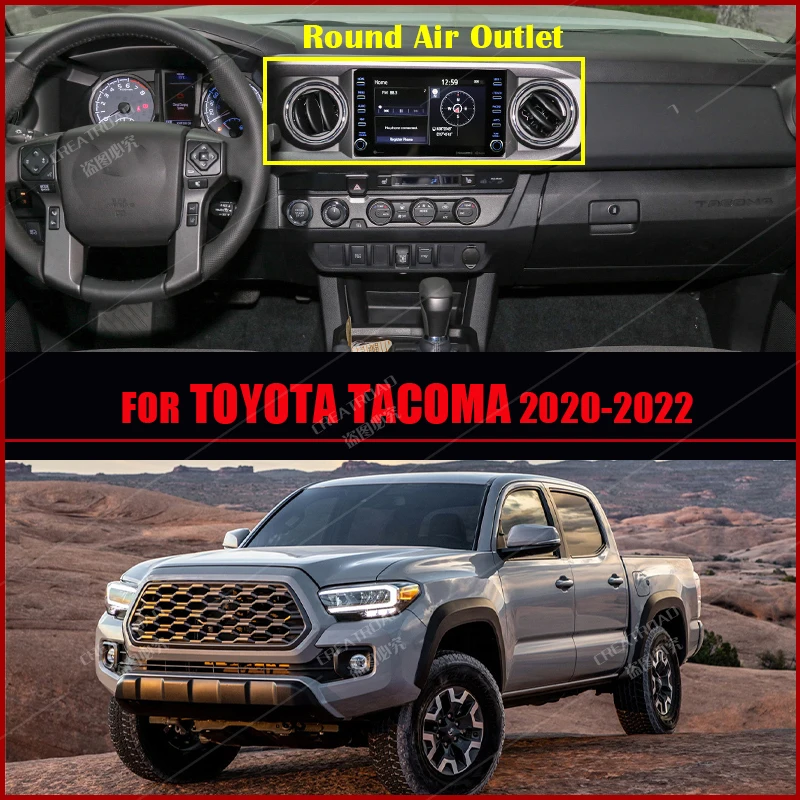 For Toyota Tacoma 2020 2021 2022 دواسات أرضية سيارة لوتيهيل لتويوتا تاكوما من من من من شجر ، دواسات قدم مخصصة للسيارة ، غطاء سجادة سيارة ، إكسسوارات داخلية