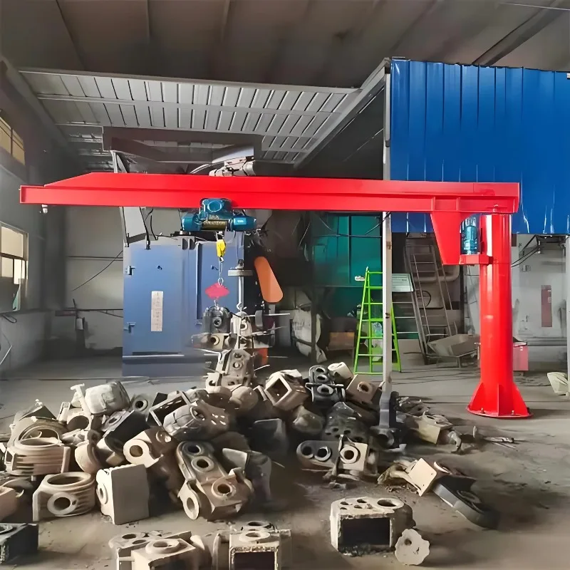 Warehouse Cantilever Swing Arm 360° Twist Jib Crane 1t 2t New Cantilever Crane
