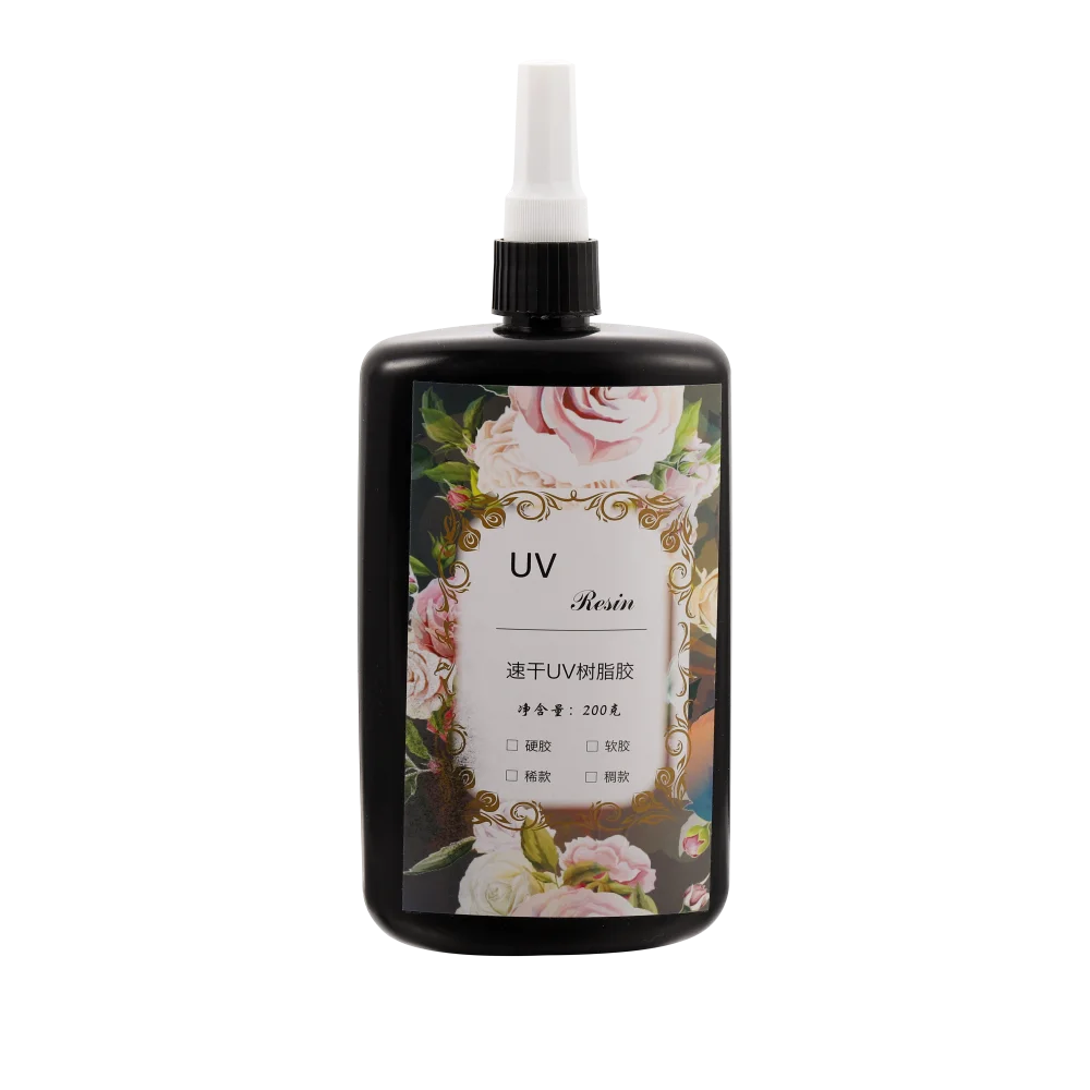 10g-250g Crystal Resin UV Glue DIY Jewelry Making High Hardness Fast Drying Harder Epoxy Glue for DIY Epoxy Resin Crafts image 5