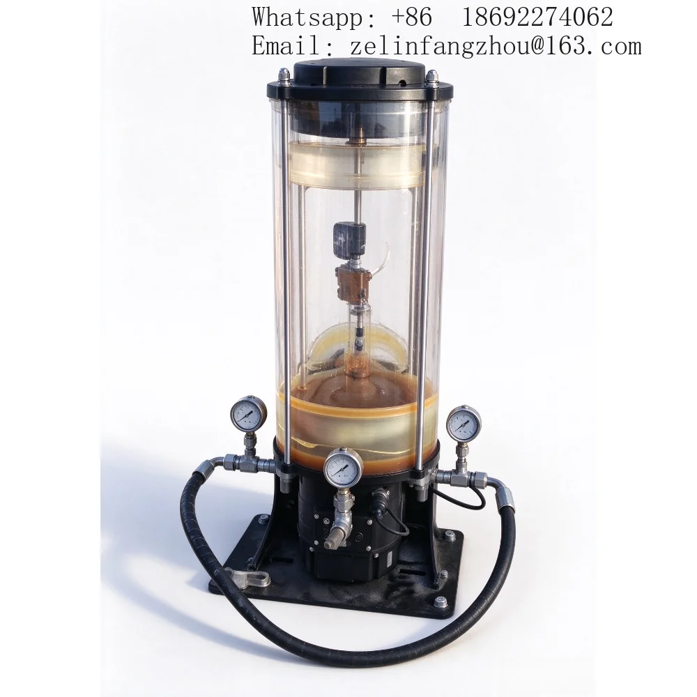 Heavy Duty Automatic Grease Lubrication Pump System ZCH7X 12V 35MPa for Mining Excavator Dump Truck High Pressure Pro