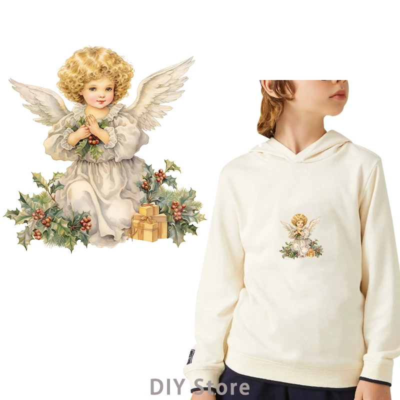 festival cherub dtf Heat Transfer iron on transfer for clothing Iron On Patches For Clothing Iron On PatchesThermal for Clothing
