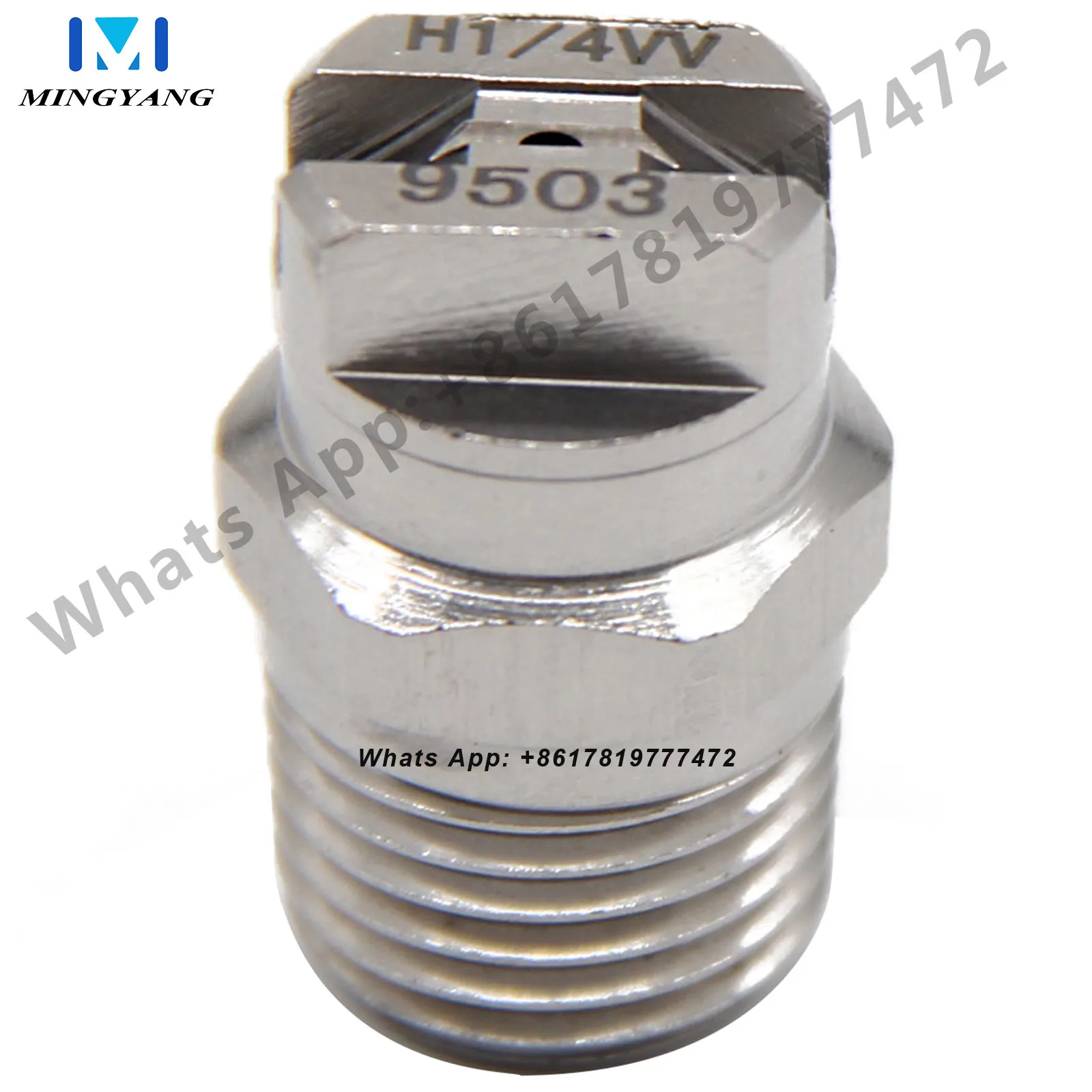 

(5Pieces) 95° HVV V Jet Flat Spray Nozzle 1/8’’ 1/4’’ High Pressure Industrial Nozzle For Cooling/Cleaning /Washing