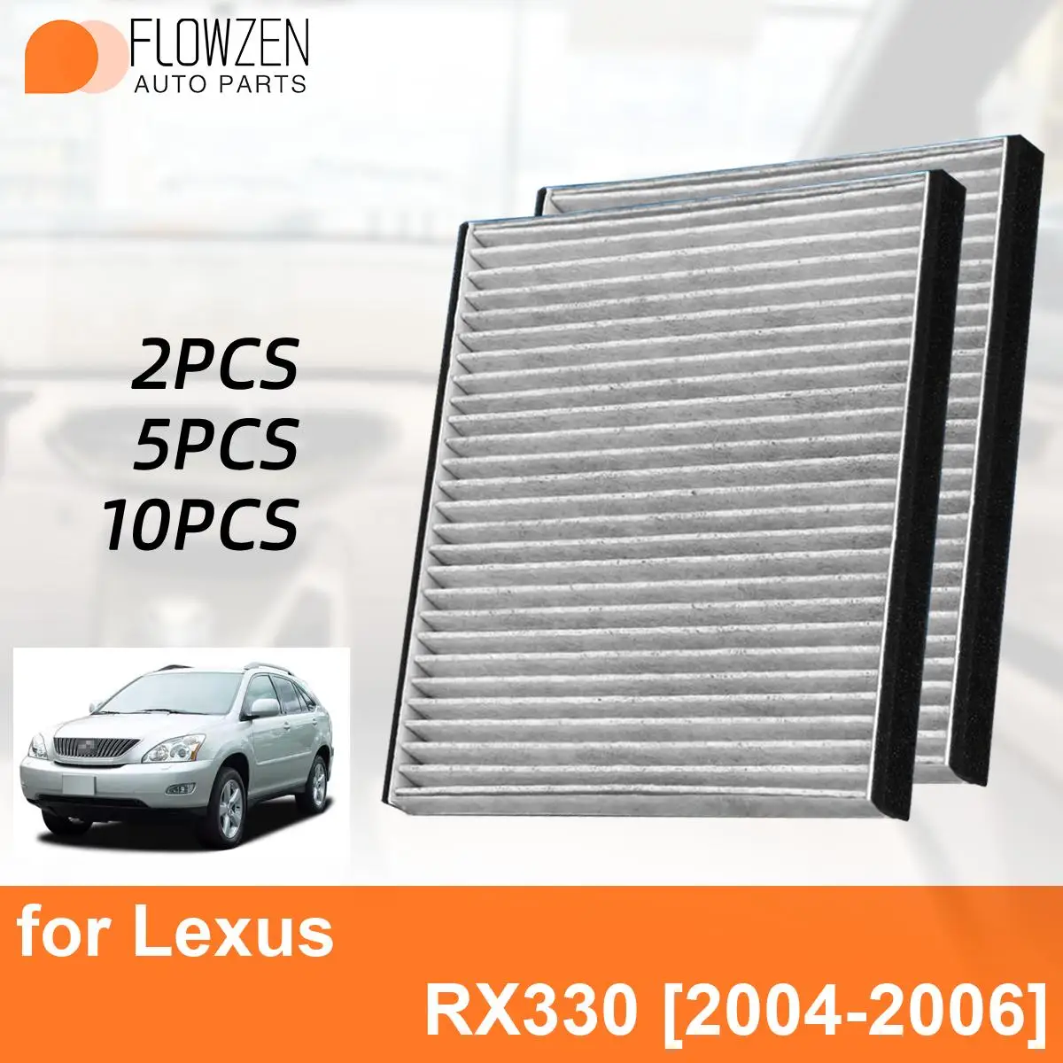 

Аксессуары для Lexus RX330 2004-2006 автомобильные фильтры из углеродного волокна CF10132 87139-06030 87139-32010 87139-YZZ05 87139-YZZ19