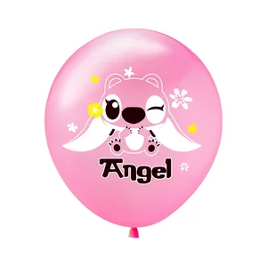 12 buah Set Balon Lateks Lilo dan Jahitan Disney 12 Inci Perlengkapan Pesta Ulang Tahun Anak Laki-laki Perempuan Dekorasi Pesta Baby Shower Mainan Anak 10 fiesta disney dengan penjualan terbaik - №