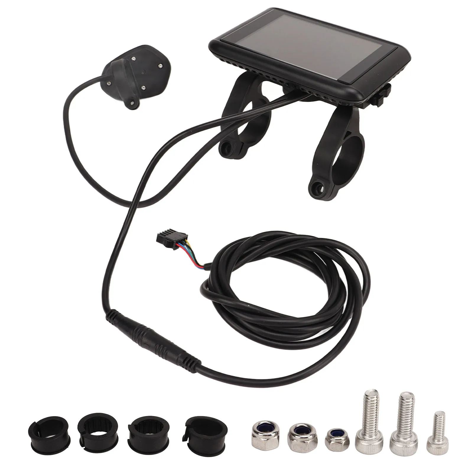 Electric Bicycle Display Panel TFT-UKC1 ABS 5V LCD High Definition Multifunction Bike Display Panel with SM Connector
