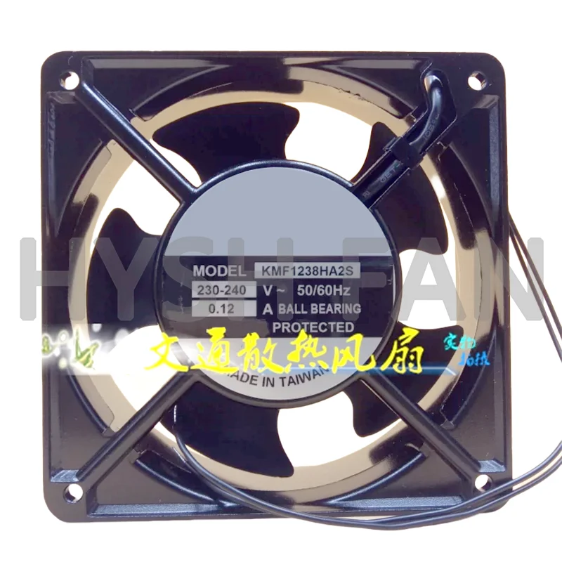 New KMF1238HA2S 220-240V 0.12A 12CM Axial Flow Diffused Heat Fan