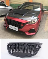 PP Material Car Front Bumper Mesh Grille Around Trim Racing Grills For Mazda 3 Axela 2014-2019