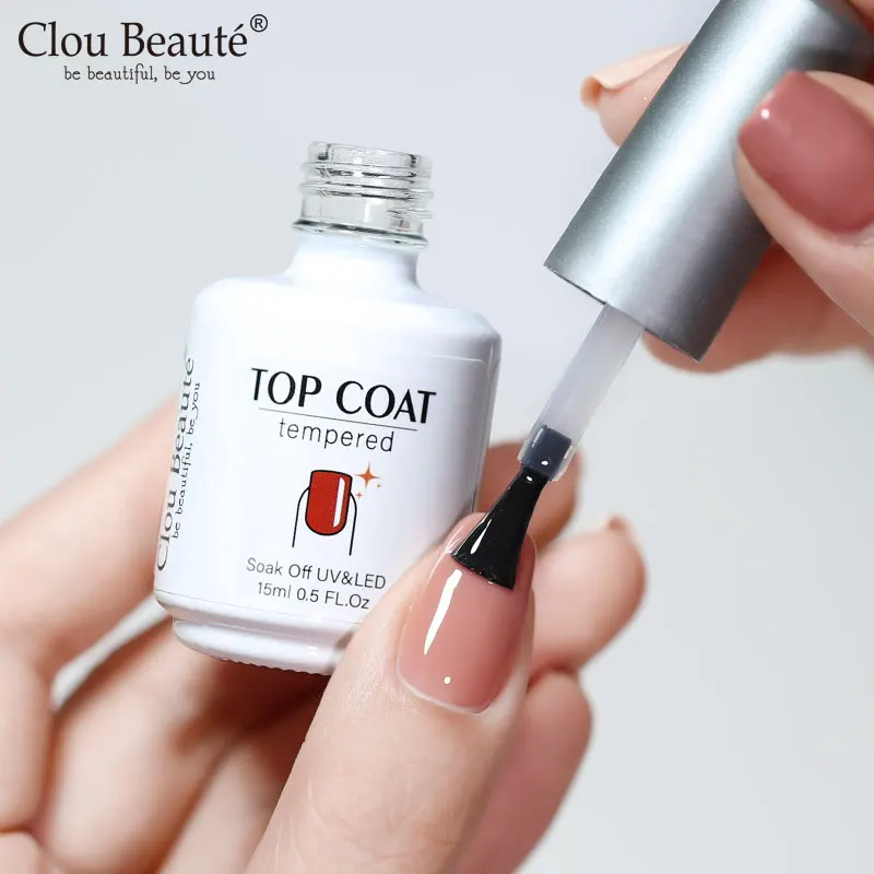 معطف فوقي مقسى تأثير فائق السطوع ملابس طويلة جيل للأظافر طلاء شبه دائم مانيكير LED مسمار الفن التمهيدي قاعدة معطف ماتي