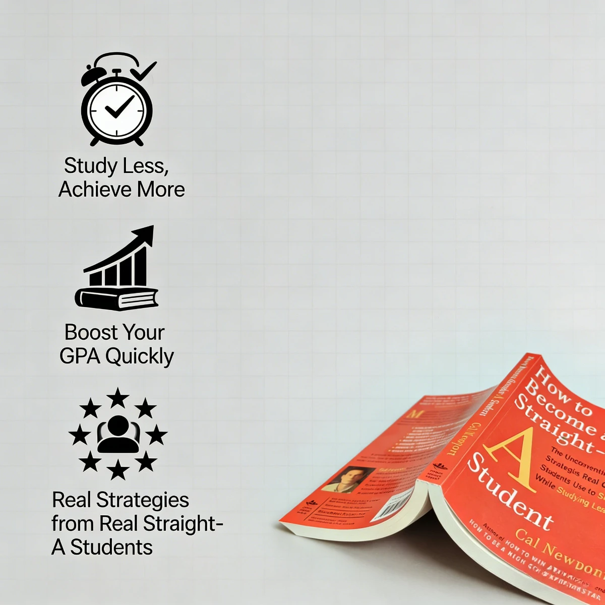 Picture 4: How To Become A Straight-A Student By Cal Newport Unconventional College Study Strategies for Scoring High with Less Study Time