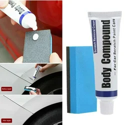 1Set Scratch Remover Car Polishing Body Compound Paste Paint Repair Kit Car Care Automotive Paint Scratch Removal