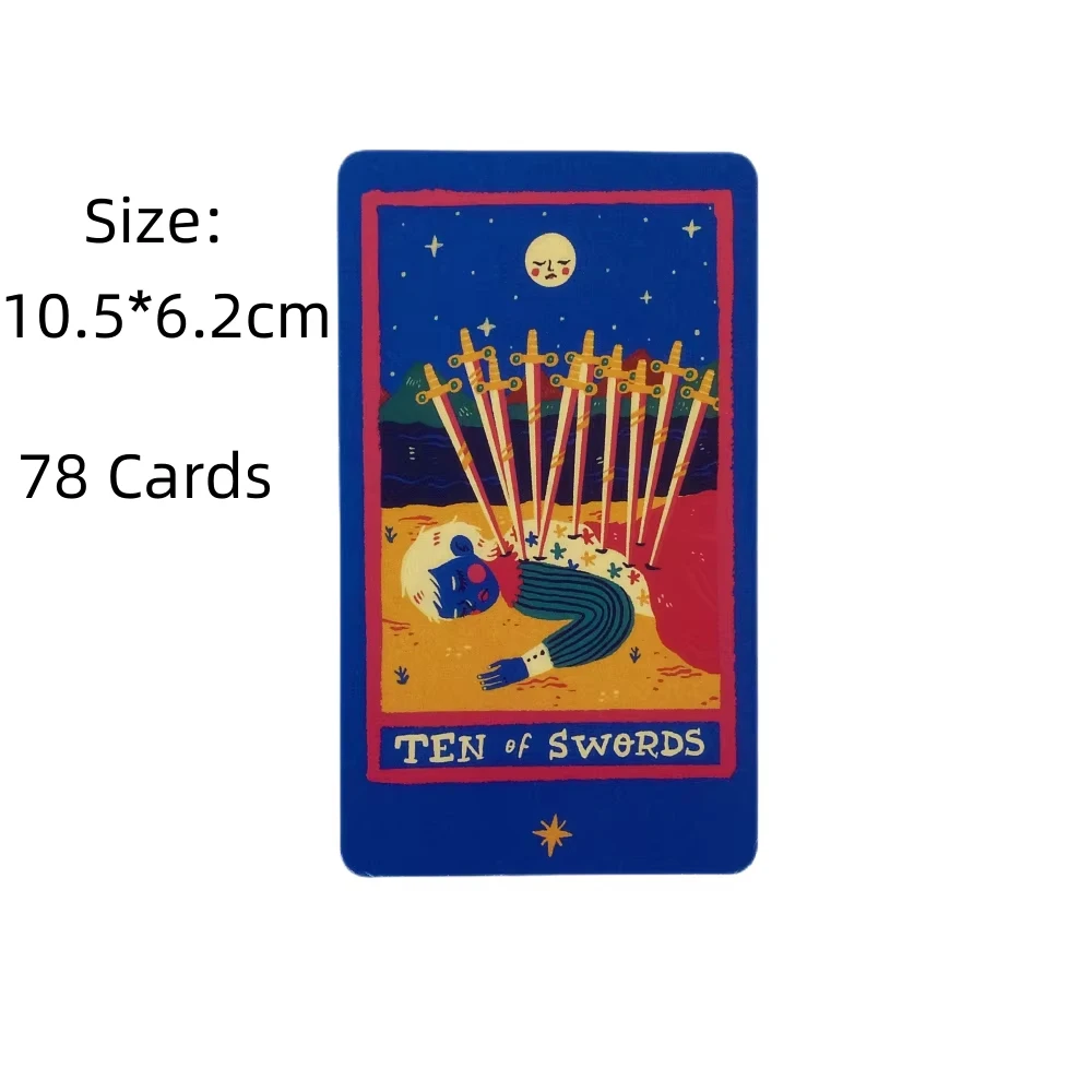 The Rainbow Tarot – Deck De Cartes Oracle – Débutant Et Pro – Divination Et Jeux En Famille
