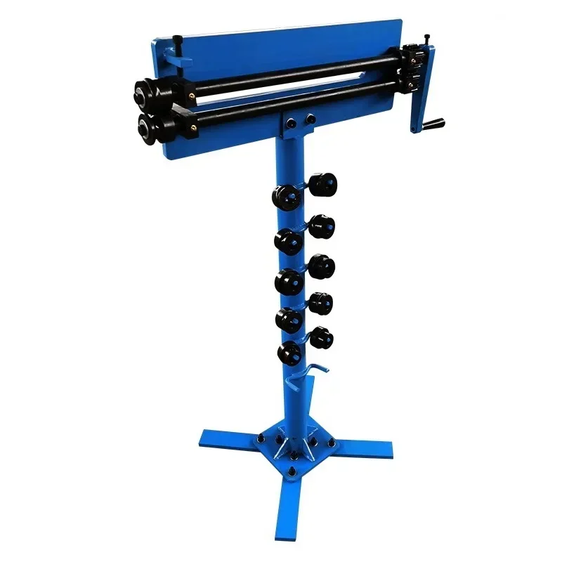 Manual wire rolling machine, cast iron thin plate metal wire pressing machine, small manual ball rolling machine,