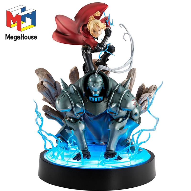 

ONE PIECE Original Mega House Edward Newgate Alphonse Elric Action Figure PVC Collectible Model Dolls Statuette Ornament Gift