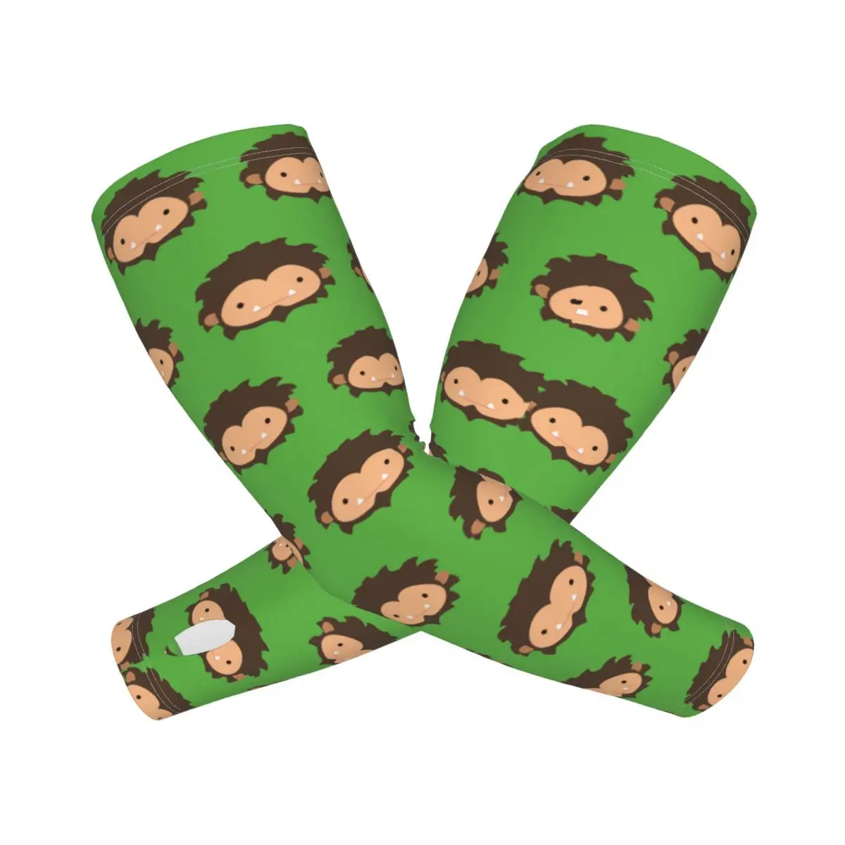 

Sneaky Sasquatch, большая голова, уличные нарукавники, защита от солнца и ультрафиолета, летние ледяные шелковые велосипедные татуировки, рукава