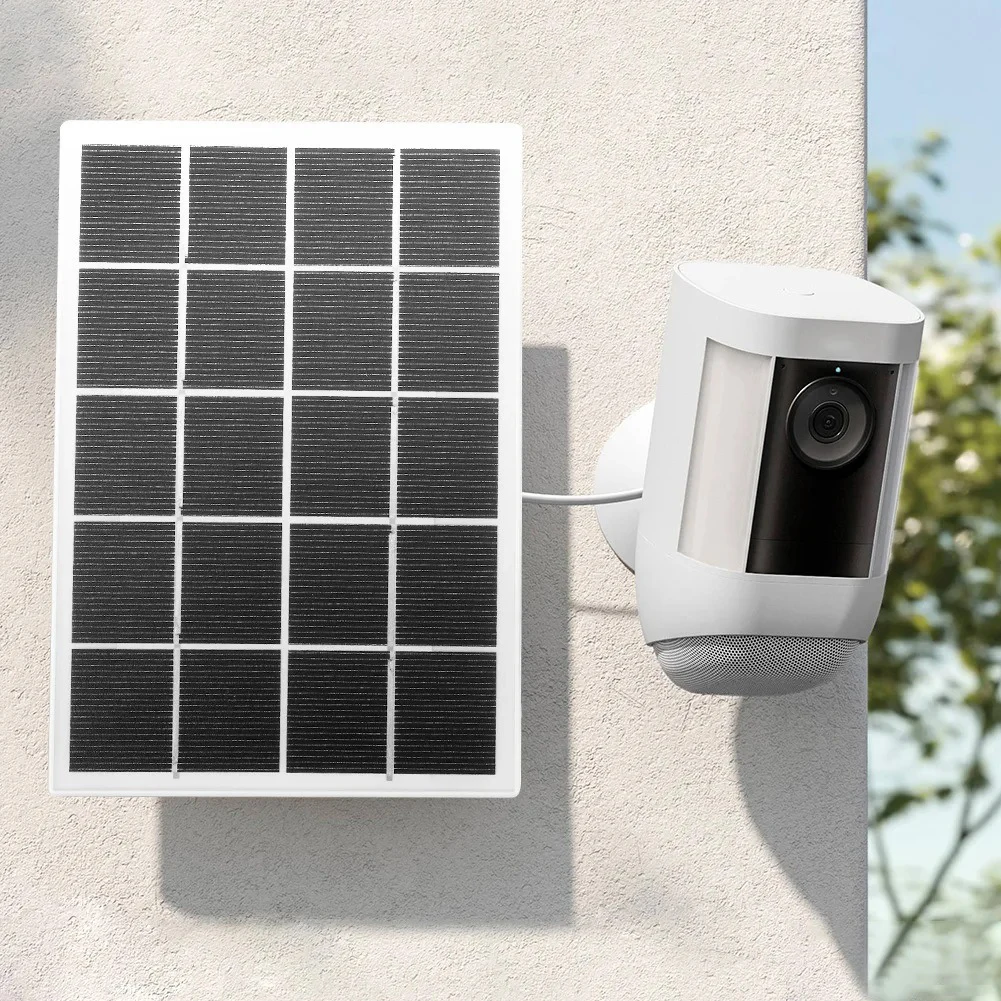 Solar Panel Wall Mount Solar Panel Charger Solar Charging Panel for Arlo Pro 4/ Pro 3/Ultra/Ultra 2/Pro 5S