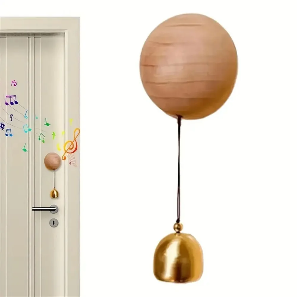 Brass Bell Wind Chime Home Decor Doorbell Chime for Outdoors Door Bell Bells for Door Shopkeeper Bell Entry Chime Home Wind Bell