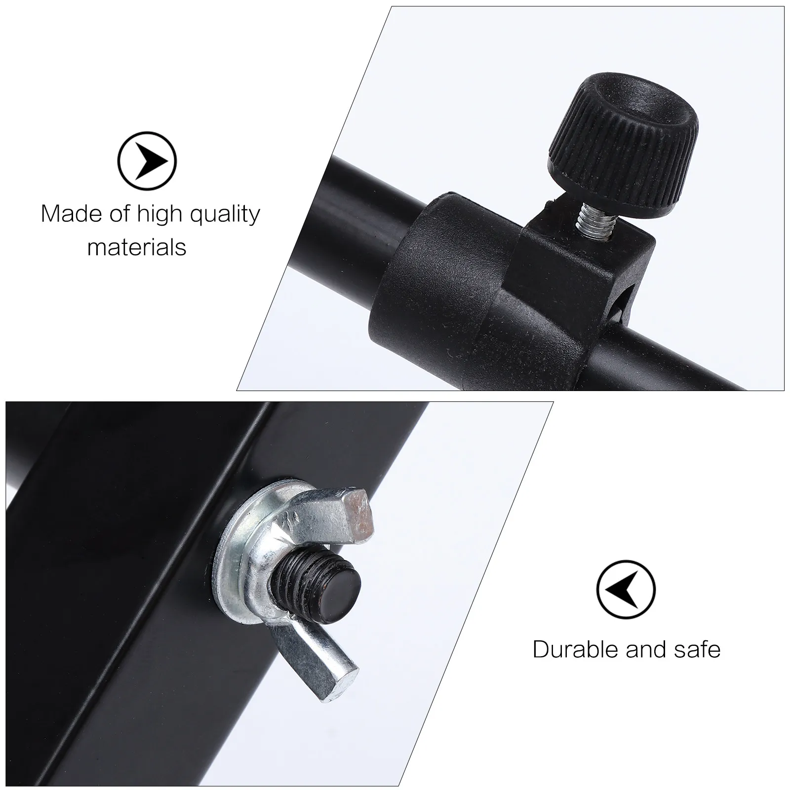1Set Keyboard Rack High Quality Iron Adjustable Width 71Cm Electronic Piano Stand Rubber Sleeve Holder for Instrument Placement