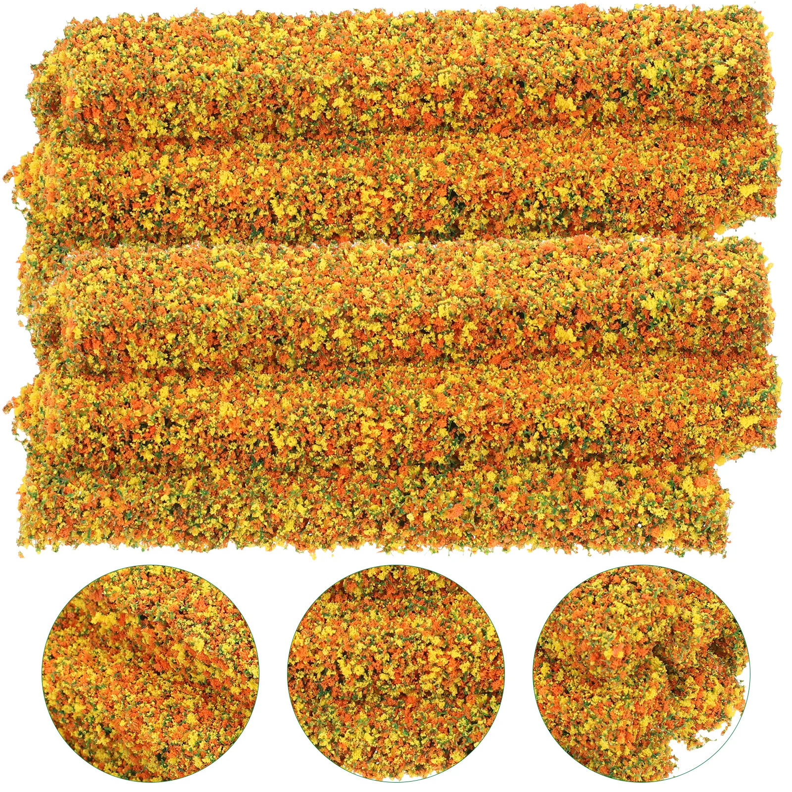 

20 шт., мини-цветочный куст, пластиковая имитация куста, кластер для украшения песочного стола, поезд, железная дорога, пейзаж, микропейзаж, сделай сам