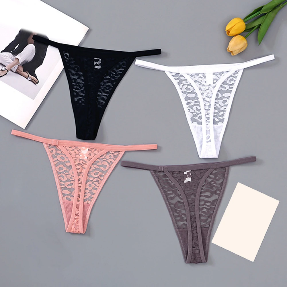 

Casual Homewear Sleepwear White Womens Underwear Comfortable Sexy Undergarments For Women Thin Straps Underwear