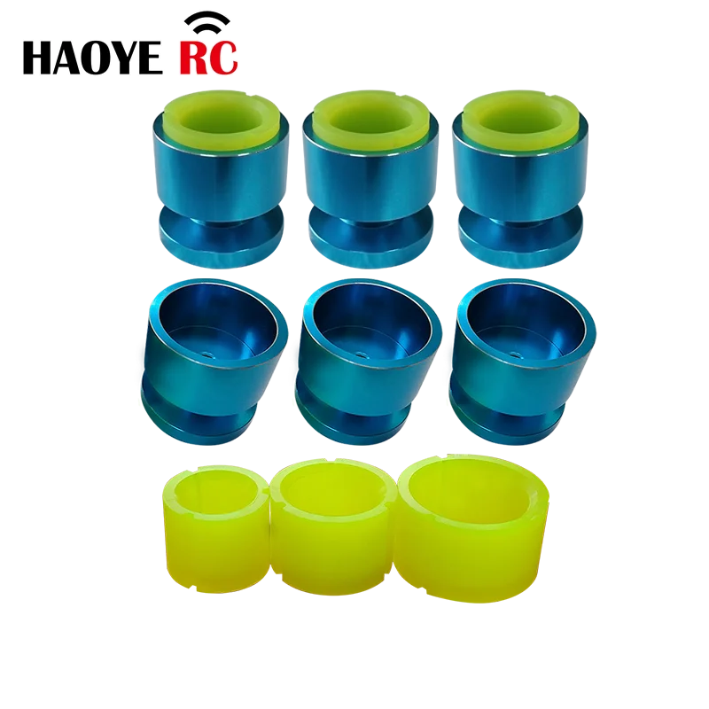 Haoye 1 Set Glow Engine Starter Rubber Cap With Metal Starter Cone/ Alu Head For RC Airplanes Parts Model Accessories Tools