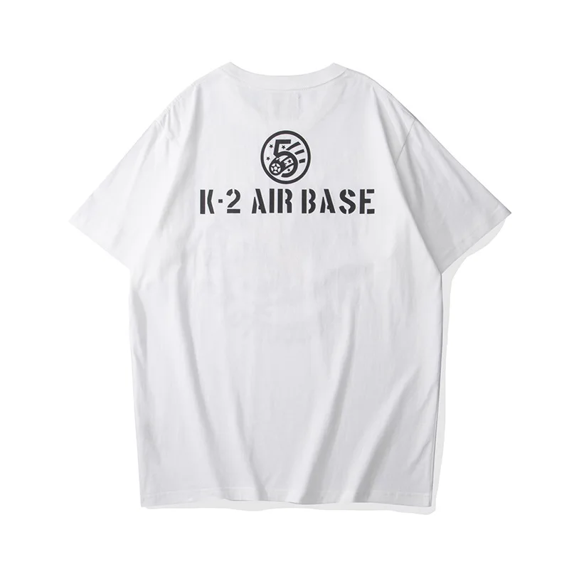 OKONKWO American retro 6147 mosquito tactical squadron short-sleeved T-shirt 200 grams military style Amei Khaki T-shirt