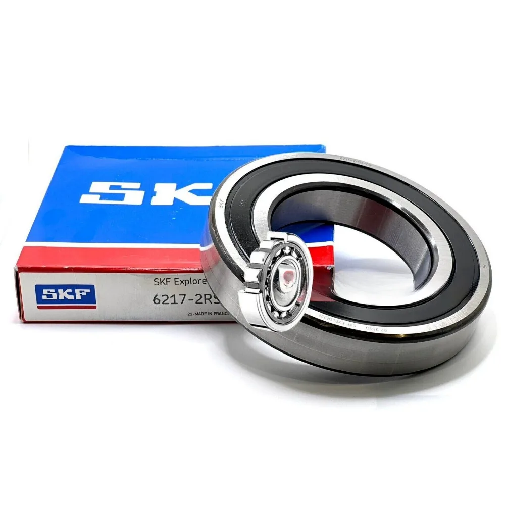 

SKF 6217 2RS1/C3 DEEP GROOVE BALL BEARING, RUBBER SEALED 85x150x28 mm