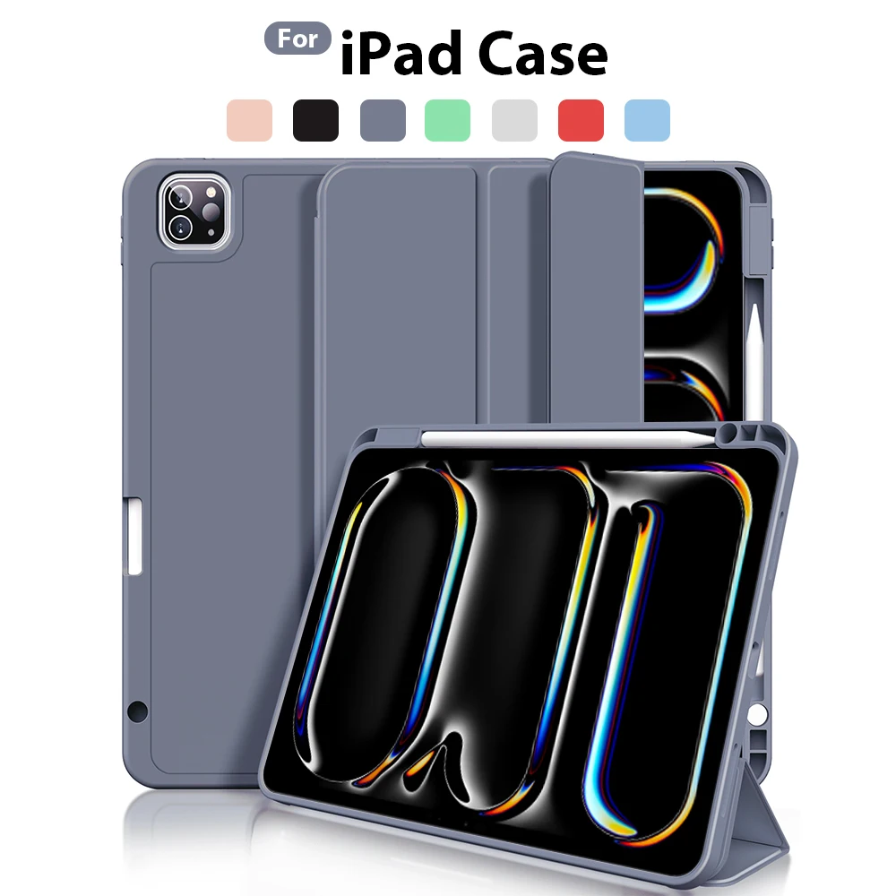 Case For iPad Pro 12.9 12 9 10th 10 Generation Funda For iPad Air 5 4 3 2 1 9th 8th 7th 10.2 10.9 Mini 6 2021 Cover Accessories