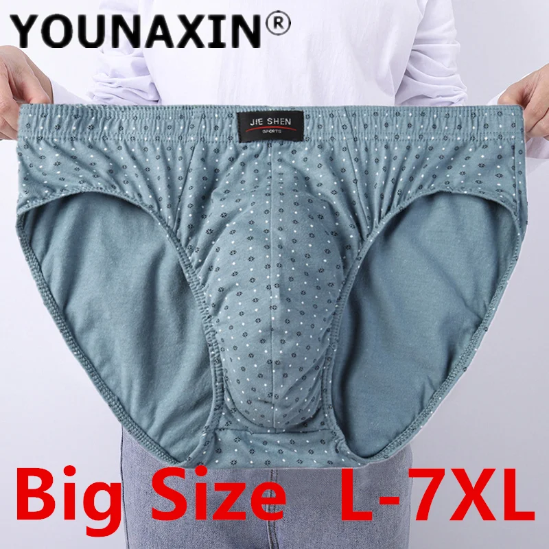 

Large Size Men's Briefs Underwear Panties Cotton Breathable Shorts Underpants Big Undies Lingerie L XL 2XL 3XL 4XL 5XL 6XL 7XL
