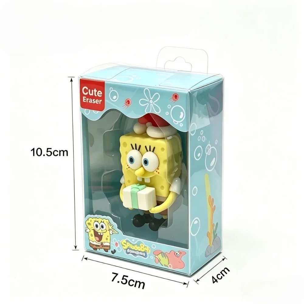 SpongeBob SquarePants Creative Eraser Cute Patrick Squidward Stationery Desk Decor Gift - view 5