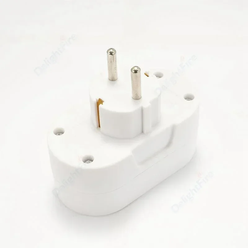 European Conversion Plug 1 To 2 /1 To 3 Way Socket Adapter EU Standard Expansion Power Adapter Socket Extension Plug Converter