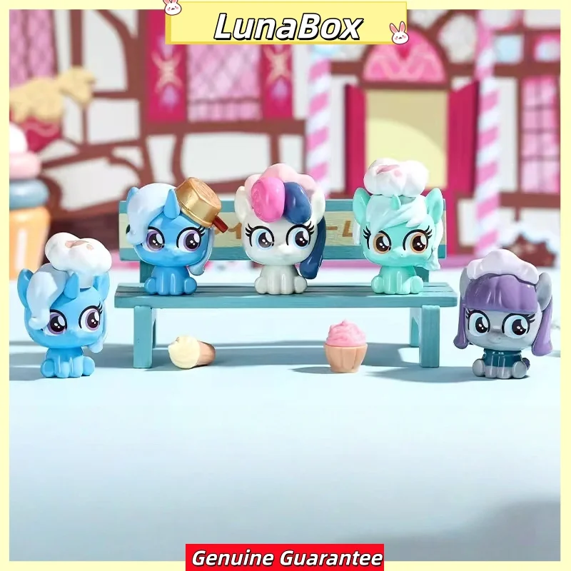 

Original My Little Pony Friendship Is Magic Kitchen Series Mini Figure Blind Bag Cute Pvc Collectible Kawaii Desk Decor & Gift