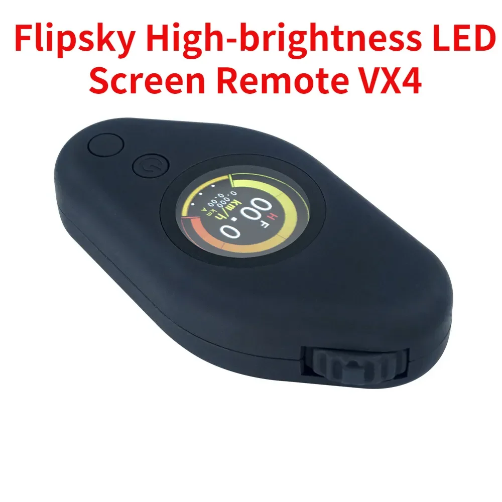 

Flipsky High-brightness LED Screen Remote VX4 with Adjustable Speed Braking Electric Skateboard Ebike compatible with VESC