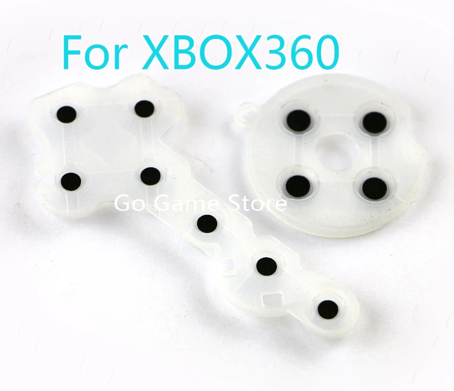 For Xbox 360 Replacement Parts Handle Adhesive Soft Game Rubber Pad Controller Conductive Contact Pad