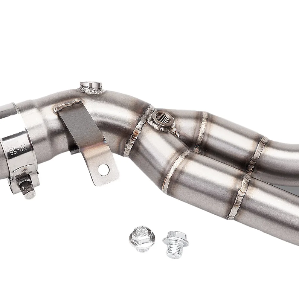 For Honda CBR650 CBR650F CB650F CB650R 2014-2025 Header Exhaust Link Pipe Escape Exhaust Systems Exhausts Pipes