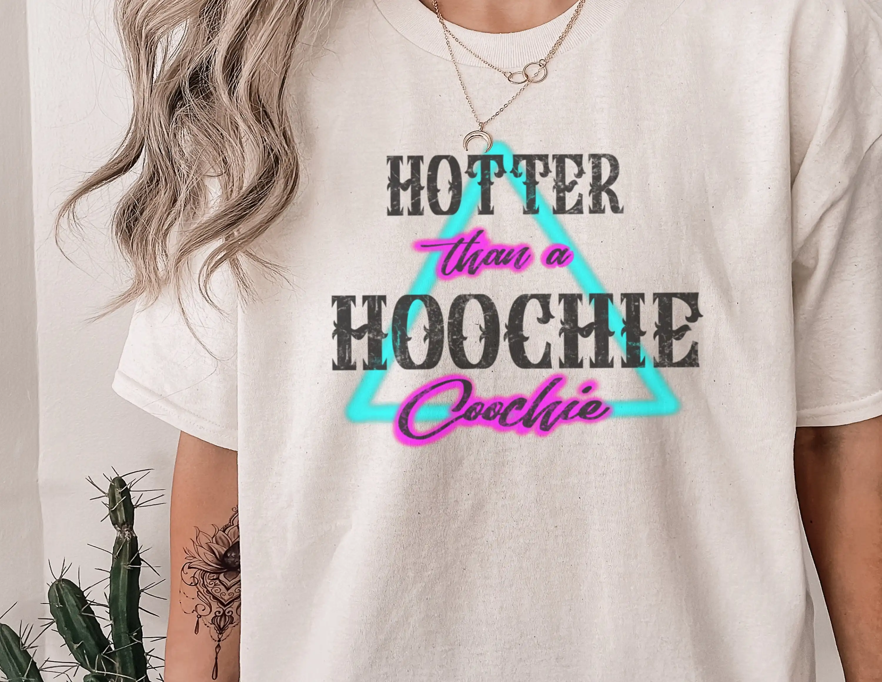 Chattahoochee shirt country music T concerT hotter than a hoochie coochie western